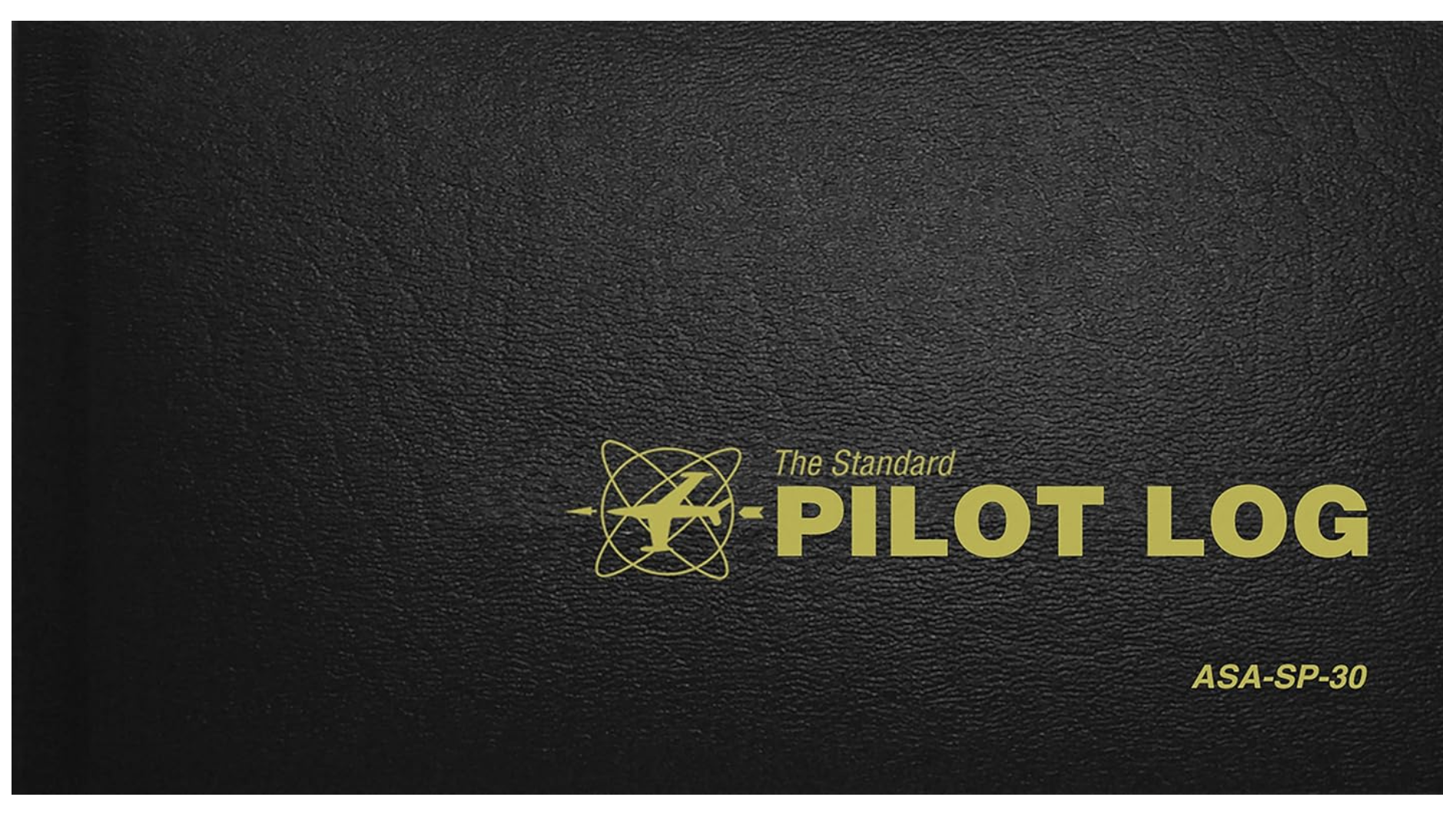 The Standard Pilot Logbook (Black)